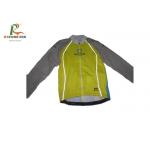 Windproof Winter Printed Cycling Jerseys With Reflective Strip Mens Jacket for sale