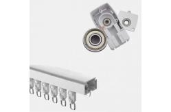 China Heavy Metal Folding Intelligent Remote Control Curtains supplier