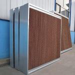 7090 Brown PVC Evaporative Cooling Pad Systems for sale