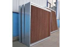 China 7090 Brown PVC Evaporative Cooling Pad Systems supplier