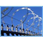 Hot Dipped Galvanized BTO22 Razor Wire Builds Better Security Barrier Fencing