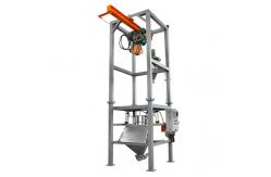 China Putty Powder Bag Dump Station Bulk Bag Unloading Machine Unpacking supplier