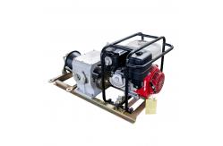 China 5000kg 5Ton Petrol Cable Pulling Winch Machine With Belt Driven supplier