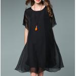 2017 summer women clothing chiffon women plus size dresses for sale