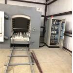 Heat Treating Hot Air Trolley Furnace For Mechanical Parts for sale