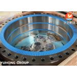 ASTM A182 F53 (UNS S32750) Super Duplex Stainless Steel Weld Neck RF Flange, Nipoflange for sale