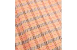 China 220 GSM Yarn Dyed Fabrics 87% Polyester 10% Viscose 3% Spandex Check Fabrics supplier