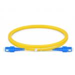 SC UPC To SC UPC Duplex G652D Single Mode PVC 2.0mm -2m FOPC SM OS2 for sale