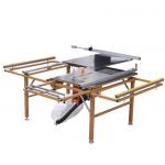 1600w 2600w Precision Wood Cutting Sliding Table Saw Machine With Liftable Saw Head for sale