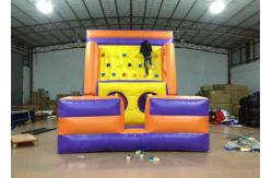 China Inflatable Water Climbing Wall / Tower , Funny Attractive Blow Up Climbing Wall supplier