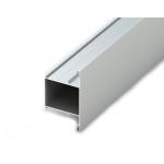 6063 Silver Anodized Extruded Aluminum Windors Profiles for Sliding Windows Frame