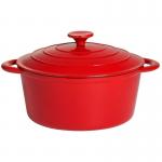 Enamel cast iron soup pot for sale