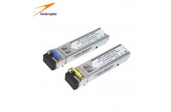 China Sfp 120KM Reach Gigabit Ethernet Cisco Bidi  LC, Bidirectional WDM SFP Optical Transceiver supplier