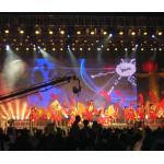 P3 IP34 Curtain LED Display indoor WIFI 3G control 3840Hz refresh 5 years warranty for sale