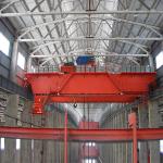30t Cabin Control 18M Span Double Girder Overhead Crane With Hook for sale