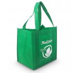 Custom Non Woven Budget Shopper Tote Bag non woven grocery bags With Brand Logo for sale