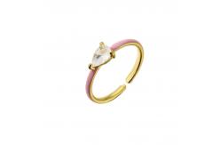China DIY Unique Gemstone Engagement Rings supplier