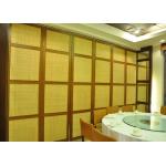 Wooden Glass Partition , Wood Sliding Doors Customers Own Material for sale