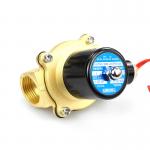 Closed Oil Water Solenoid Control Valve AC220V DC12V 24V High Pressure 2 Ways for sale