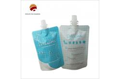 China Customizable Plastic Juice Doypack With Spouts For Beverage Packaging supplier
