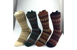 China Breathable Anti - Bacterial Thermal Wool Socks For Children Make To Order supplier