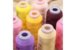 China Transparent Cone Material 120d/2 Rayon Thread 120g 5000y for Computerized Embroidery supplier