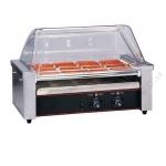 Fast Food Equipment CE RoHS Approved Stainless Steel Hot Dog Roller Grill Machine, Electric Gas Rotating Sausage Cooker for Snack Bar for sale
