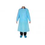 Thumb Hole Sleeved Surgical Disposable Isolation Gown For Work Protection for sale
