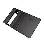 High Quality Personalized Folding Multifunction Waterproof Customised Logo Pu Leather Wireless Charging Mo