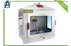 China ISO 11925-2 Single Flame Source Tester with Stainless Steel Chamber supplier