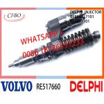 VOL RE517660 BEBE4B17101 Fuel engine Diesel Injector RE517660 BEBE4B17101 A3 for VOL 6125 TIER 2 -OH - LOW POWER for sale