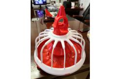 China Red and white adjustable 16-cell round tray supplier