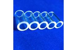 China High Temperature Corrosion Resistant Transparent Polished Quartz Rings Customized supplier