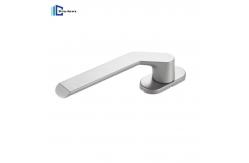 China American Style Privacy Lever Handle Lock Set Matte Aluminum Door Handle supplier