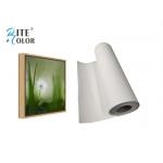Matte Inkjet Digital Large Format Printing Canvas Polyester Print Fabric 220Gsm