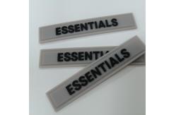China Sew On Patches Silicone Rubber Labels Customized 3D PVC For Garment supplier