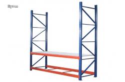 China Cold Rolled Loading Medium Duty Shelving Racking Ware House Strong Steel supplier