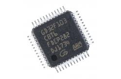 China GD GD32F103CBT6 LQFP48 MCU Microcontroller supplier