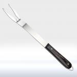 2.5mm Thickness Personalized BBQ Tools , Barbecue Grill Set With Premium Wood Handle for sale