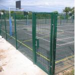 Custom hot dip galvanized double welded wire mesh fence garden fence 868 656 double fence for sale