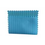 Dust Free ESD Fabric 5mm Stripe 100D X 100D Woven Twill For Workwear ESD Cap for sale