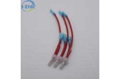 China 6.3mm Electrical Jumper Wire , Electricity Box Female Jumper Cables Nipple Housing supplier