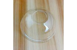 China 90mm Biodegradable And Compostable Tableware Pet Dome Lids For Plastic Cups supplier
