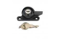 China Side Changeable Aluminum Sliding Window Safety Lock Crescent Lock With Key supplier