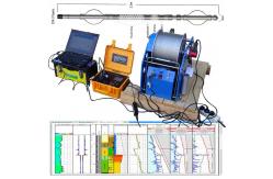China Automated Electric Borehole Logging System With Stainless Steel Cable supplier