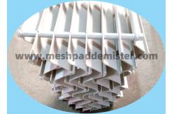 China 235mm Pp Rectangular Vane Pack Mist Eliminator supplier