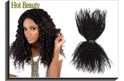 China Full Ends Indian Virgin Hair Extensions Remi Kinky Curly Double Weft supplier