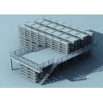 Lightweight Galvanized Steel Structure Building Greenhouse Frame Beams H Offshore Platform for sale