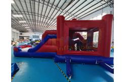 China Super Hero Bounce House Combos Inflatable Water Slide supplier