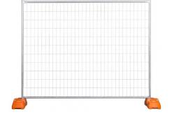 China Hot Dipped Mesh Portable Temporary Fence For Protection supplier